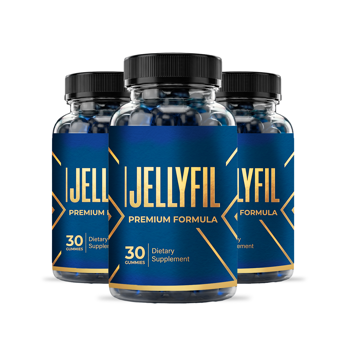 Jellyfil Supplement Premium Formula โ three bottles